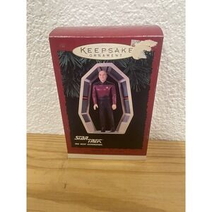 Hallmark Keepsake Ornament ~ Star Trek Captain Jean-Luc Picard Ornament 1995